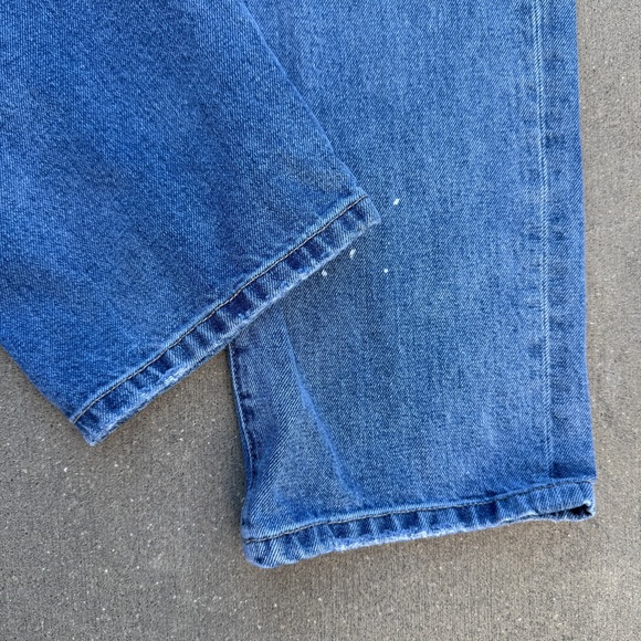 CAbi 100% Boyfriend distressed Denim Blue Jeans women’s size 8 #5884 Boho Chic - Picture 3 of 11